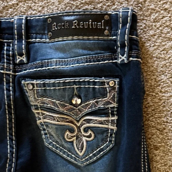 Rock Revival Women's Arisa Skinny Jeans Size 29 - Picture 13 of 16